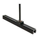  EUTRAC Pendant clip for 3-Phase High voltage Track, black