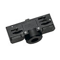 Lampe adapter til 3-faset 230 v skinne, sort