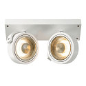 SLV V�glampe KALU 2 QPAR111 Loftlampe, ES111, max. 2x75W, hvid