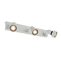 SLV V�glampe PURI 3 Loftlampe, GU10, max. 3x50W, med Dekoring, hvid