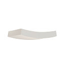 SLV V�glampe GL 102 CURVE, hvid Gips, R7s 78mm, max. 100W