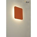 SLV Plaster Wall luminaire PLASTRA SQUARE, square, white plaster, 48 LED, 3000K