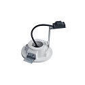 SLV Indbygningslampe PLASTRA Downlight, GU10, rund, hvid gips