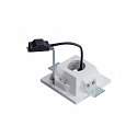 SLV Indbygningslampe PLASTRA Downlight, GU10, firkant, hvid gips