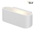 SLV Wall luminaire OSSA R7S oval, R7s 78mm, max. 100W, white