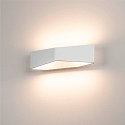 SLV LED V�glampe CARISO WL-4 LED, 2x 9W LED, 2700K, hvid