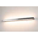 SLV LED V�glampe SEDO LED 21, firkantet, 22W, SMD LED, 3000K, Glas satineret, alu b�rstet