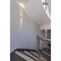 SLV Wall luminaire ENOLA_B UP/DOWN, H 22cm, 2x GU10 QPAR51 max. 50W, aluminium, white