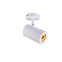 SLV V�glampe / Loftlampe ENOLA_B SINGLE SPOT, 1x GU10 QPAR51 maks. 50W, roterbar + drejelig, aluminium, hvid