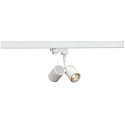 Spot BIMA 2 GU10 2x50W, incl. 3-Phase adapter, matt-white