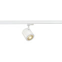 3-faset LED Sporlampe ENOLA C, roterbar + drejelig, 12W 3000K 900lm, 55�, hvid