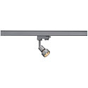 Spot PURI Lamperkopf, GU10, max. 50W, inkl. 3-Faset-Adapter, s�lvgr�