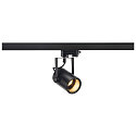 Spot EURO SPOT GU10, inkl. 3-Faset-Adapter, sort