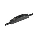 SLV Bordlampe FENDA II Stativ tre-benet, E27 maks. 40W, , uden sk�rm, sort