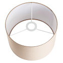 SLV FENDA tekstil sk�rm, rund, � 30cm, beige