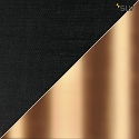 SLV FENDA Textile shade, Round, 30cm, black/copper