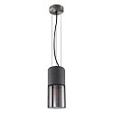 SLV Pendel LISENNE, E27, r�g glas