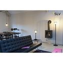 SLV FENDA Floor lamp I, E27 max. 60W, H 145cm, shade excl., black