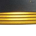 SLV Pendant luminaire  FORCHINI M PD-2 40 cm, black / gold