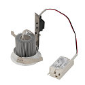 SLV LED Indbygningslampe CONTONE ROUND Downlight, drejning, hvid
