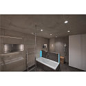 SLV LED Indbygningslampe CONTONE ROUND Downlight, drejning, hvid, IP44