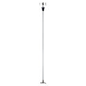 Accessories for 3-Phase surface track S-TRACK Pendant rod, 100cm, black