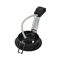 PIREQ QPAR51 ROUND DOWNLIGHT, max. 50W, inkl. clip fjedre, mat sort