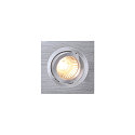 SLV PIREQ QPAR51 SQUARE DOWNLIGHT, eckig, max. 50W, inkl. clip fjedre, b�rstet alu