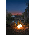 SLV Outdoor luminaire ROTOBALL Ball luminaire, white, E27, with switch, IP44, � 40 cm