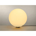 SLV Outdoor luminaire ROTOBALL Ball luminaire, white, E27, with switch, IP44, � 50 cm