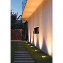LED Gulvindbygningslampe ROCCI, firkantet, rustfrit st�l 316, 6W, 3000K, IP67