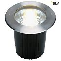 SLV Outdoor luminaire DASAR 215 UNI Floor recessed luminaire, with round Stainless steel cover round cover
