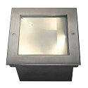 LED Standerindbygningslampe DASAR LED SQUARE Udend�rslampe , asymmetrisk, st�l 316, 28W, 3000K