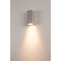 SLV Udend�rslampe THEO WALL OUT V�glampe, firkantet, GU10, IP44, s�lvgr�