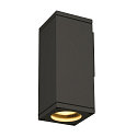 Udend�rslampe THEO WALL OUT V�glampe, firkantet, GU10, IP44, antracit
