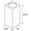 SLV V�glampe BIG THEO UP-DOWN OUT ES111 alu-gr�