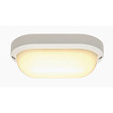 LED Udend�rslampe TERANG 2 V�g-/Loftlampe, oval, 120�, SMD LED, 3000K, IP44, hvid