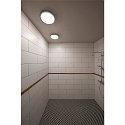 SLV AINOS, Udend�rs-/Loftlampe, LED, 3000K, rund, antracit, med sensor