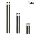 SLV Outdoor luminaire VAP SLIM 30 Floorlamp Stainless steel brushed, height 30cm