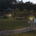 SLV Udend�rslampe VAP SLIM 60 Standerlampe b�rstet st�l
