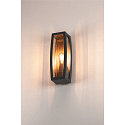 SLV Outdoor luminaire MERIDIAN BOX 2 Wall luminaire, E27, IP54, anthracite