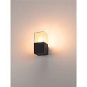 SLV Wall luminaire GRAFIT, WL, anthracite, E27, max.11W