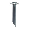 Jordspyd til Udend�rs Standerlampe RUSTY SLOT / LOGS / GRAFIT, l�ngde 50cm, st�l forzinket