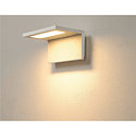 SLV LED Outdoor luminaire ANGOLUX WALL Wall luminaire, 36 SMD LED, 3000K, white