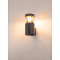 SLV V�glampe F-POL WALL, rund, antracit, E27, max. 20W