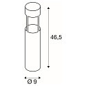 LED Udend�rslampe SLOTS 45 Standerlampe, COB LED, 3000K, IP44, antracit