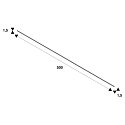 SLV Tilbeh�r til LED Udend�rslampe GALEN LED Tilslutningskabel, 5m, sort