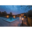 SLV PHOTONIA, Standerlampe, A60, rund, antracit, klart glas