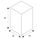 SLV Beton anker, til PHOTONIA Standerlampe, rustfrit st�l