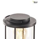 SLV PHOTONIA E27, Outdoor Table lamp, anthracite, with IP safety plug